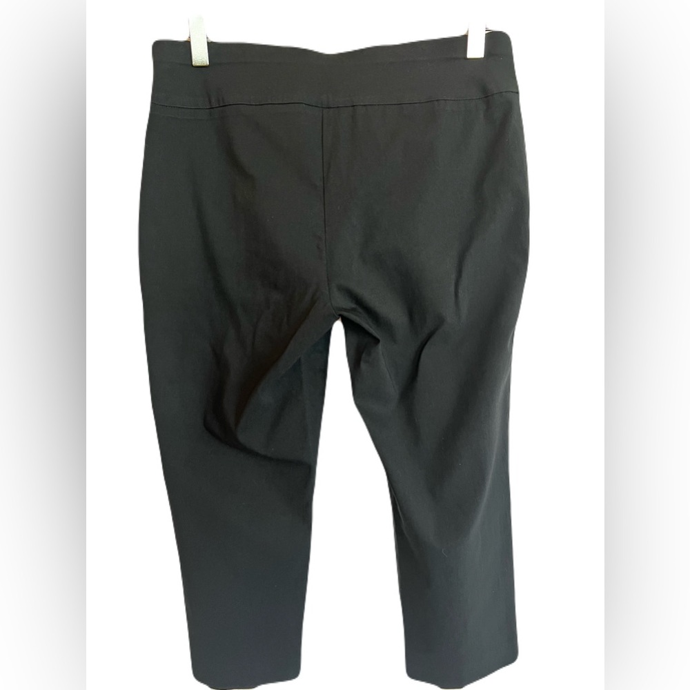 👖 Alfani Black Pull-On Ankle Dress Pants | Size 6P EUC - Picture 3 of 8
